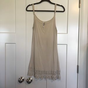 Light Tan Long Camisole